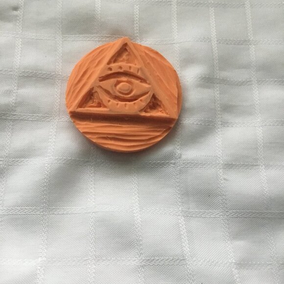 Two sides hand made rubber stamp - Picture 3 of 4